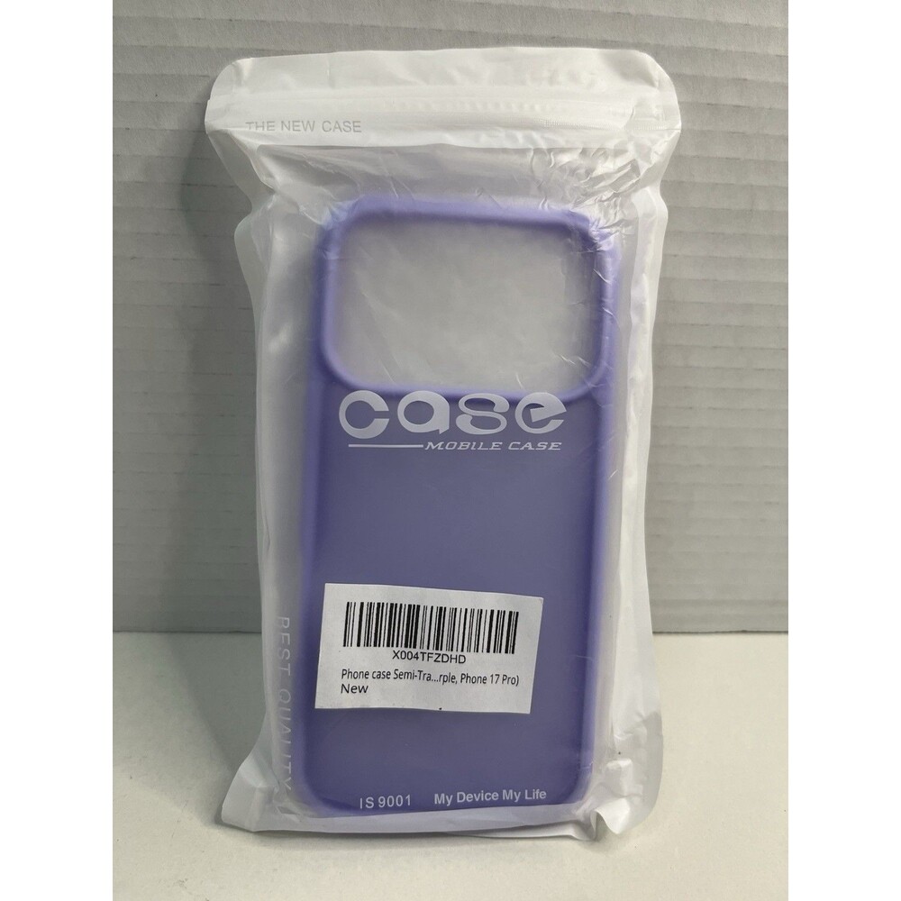 Case Apple iPhone 17 Pro Back Case Purple Mobile Phone Case